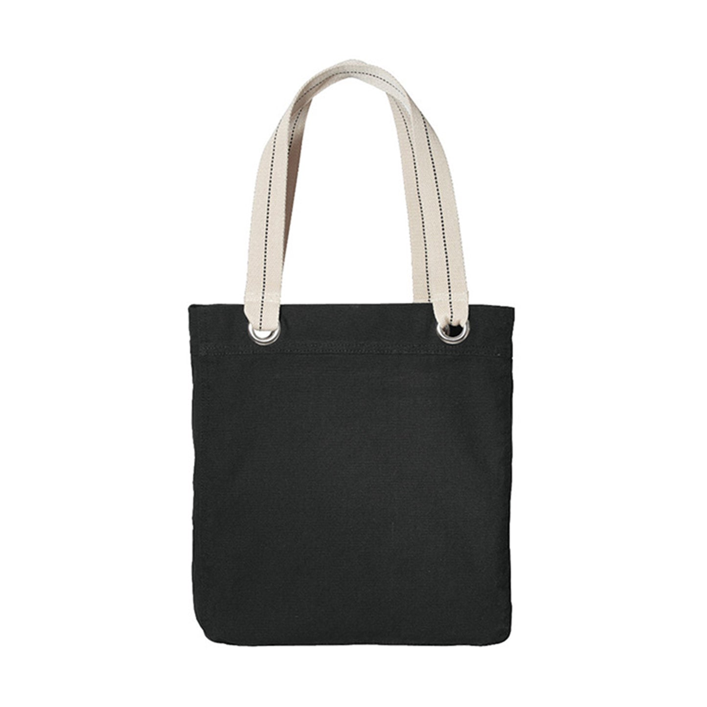 Tote Bag w/ Leatherette Patch