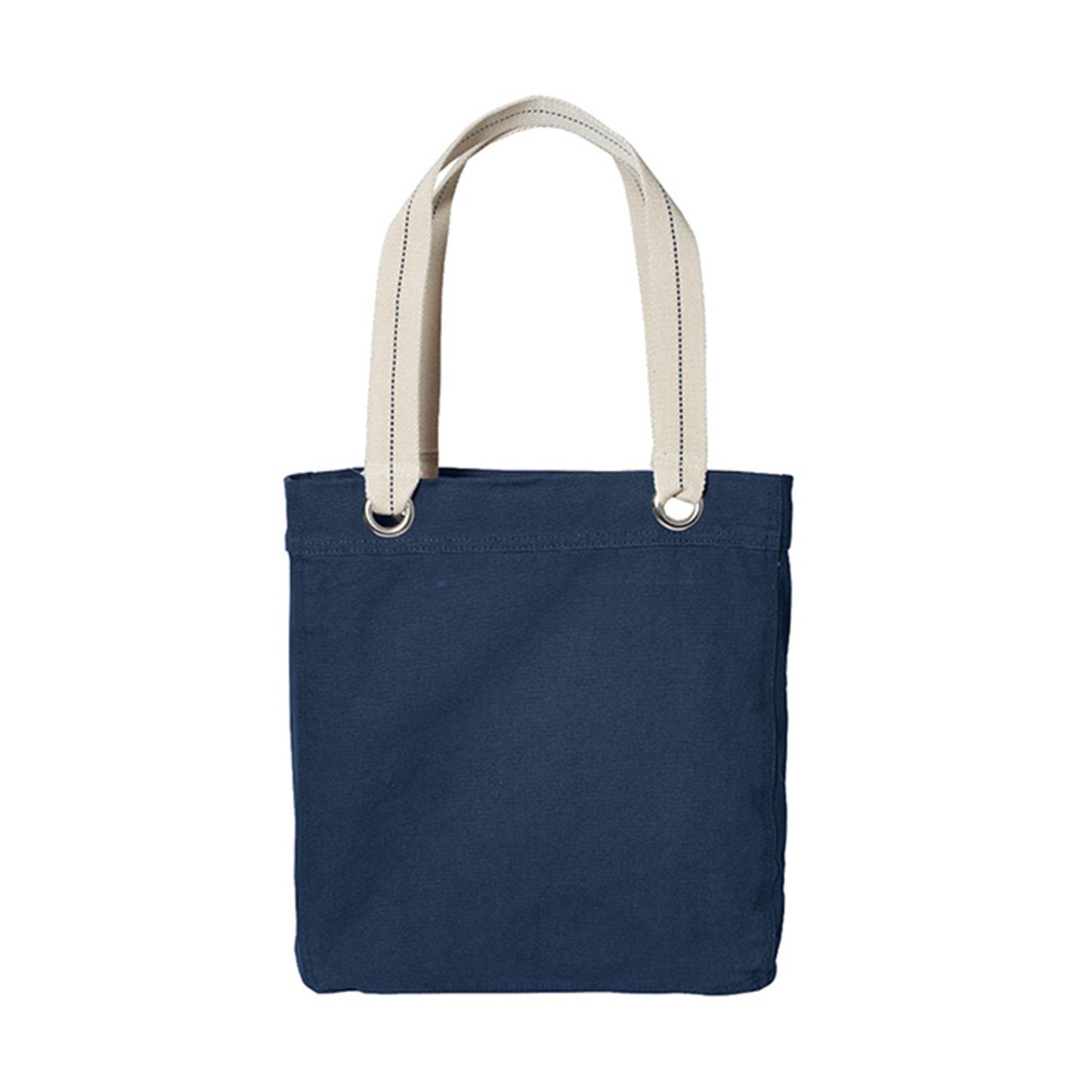 Tote Bag w/ Leatherette Patch