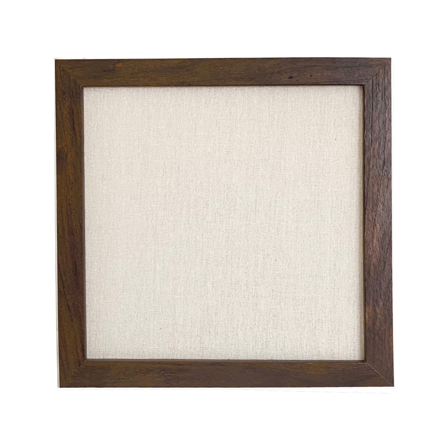 Veneer-covered Box Frame w/ Natural Canvas