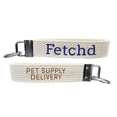 1" Wide Cotton Canvas Key Strap