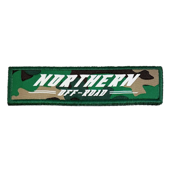 Hook & Loop Woven Patch w/ Embroidered Edge