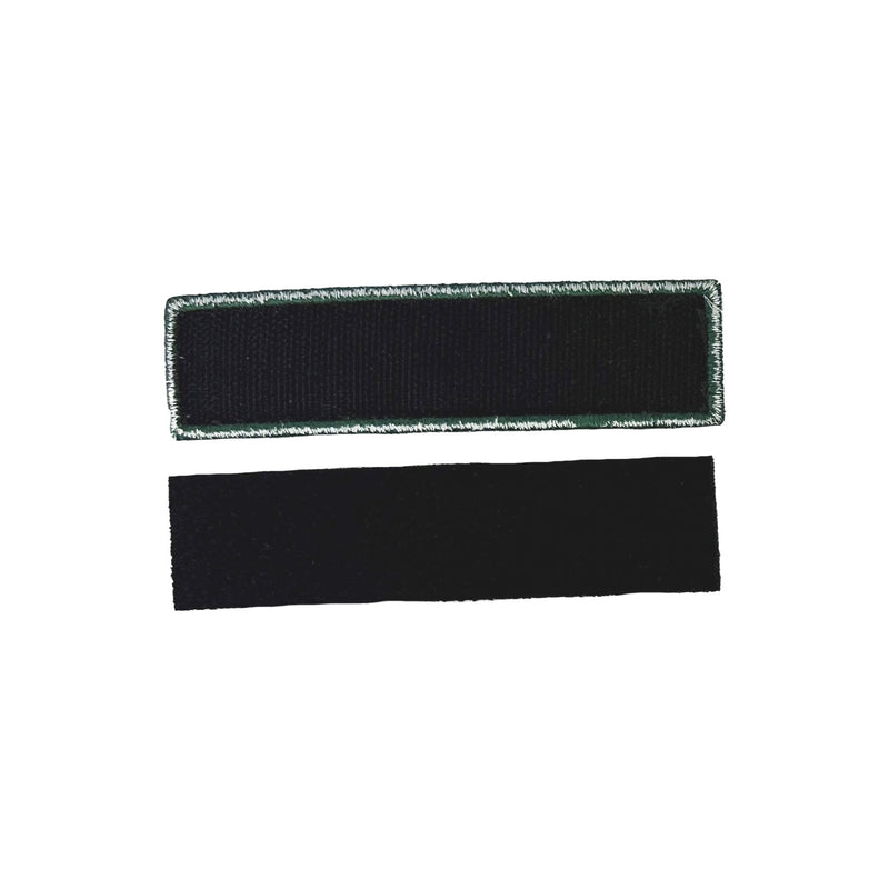 Hook & Loop Woven Patch w/ Embroidered Edge