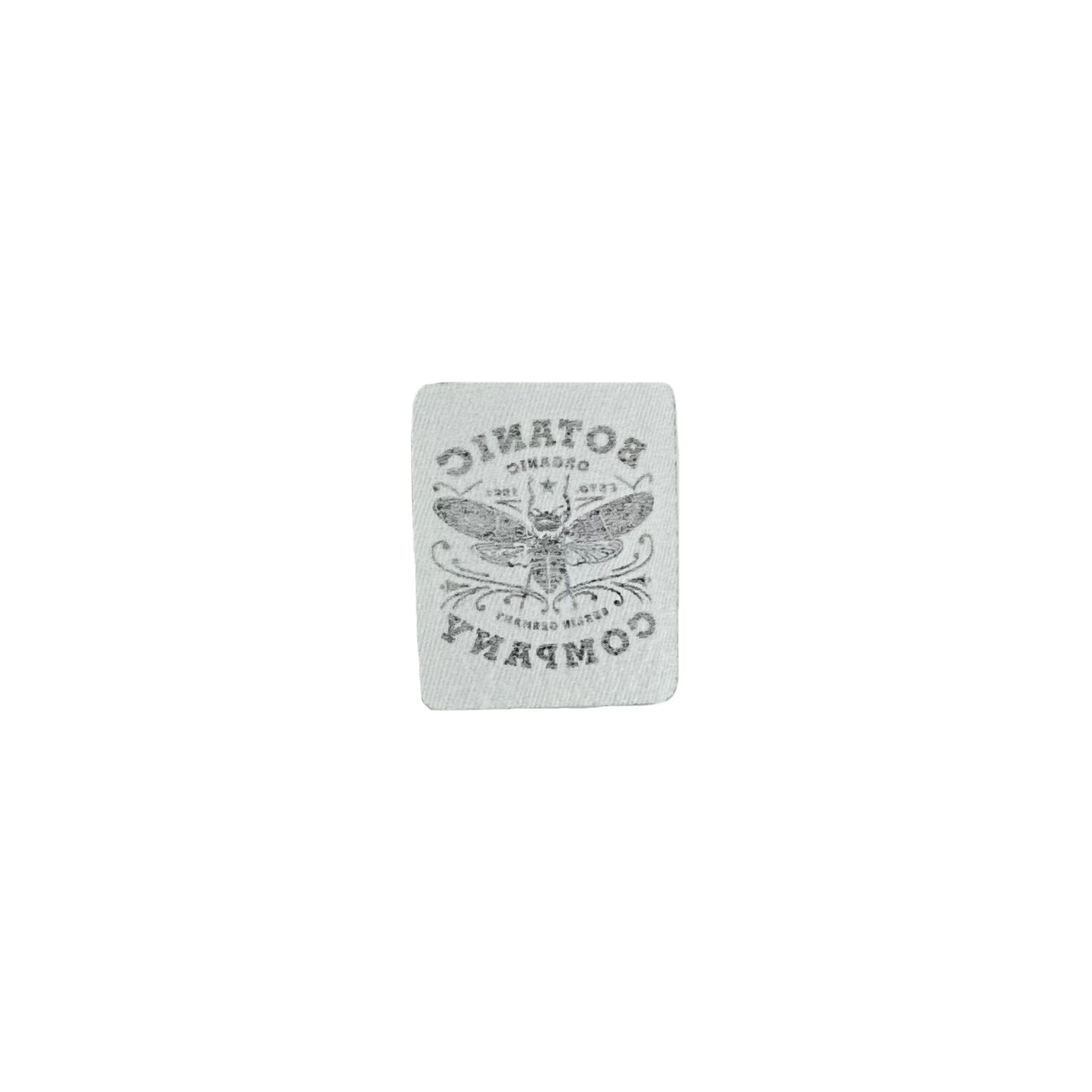 Woven Label (Sew-On) w/ 2-Ply Embroidery Backing