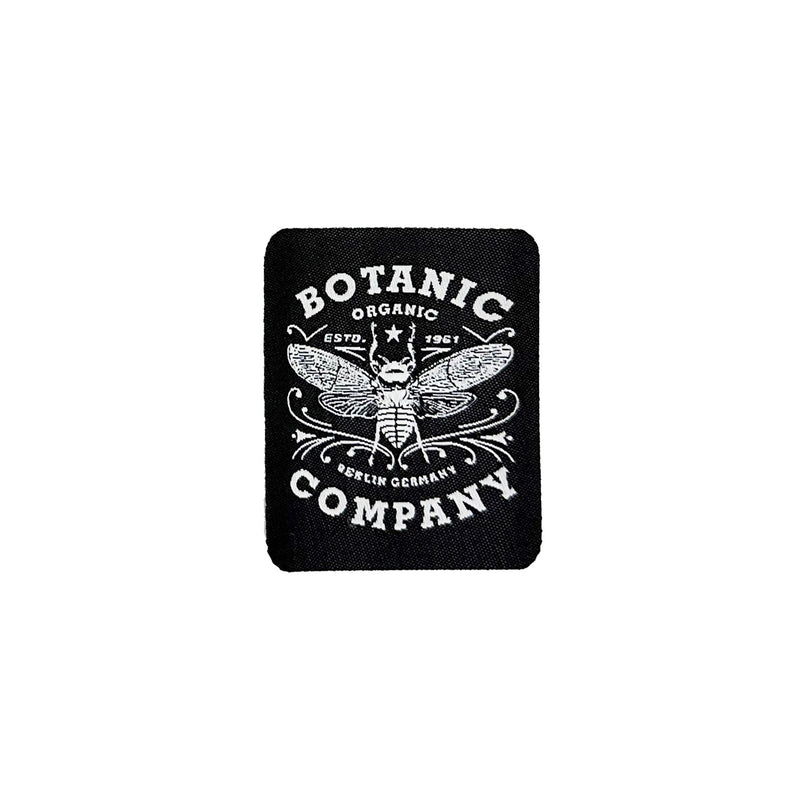 Woven Label (Sew-On) w/ 2-Ply Embroidery Backing