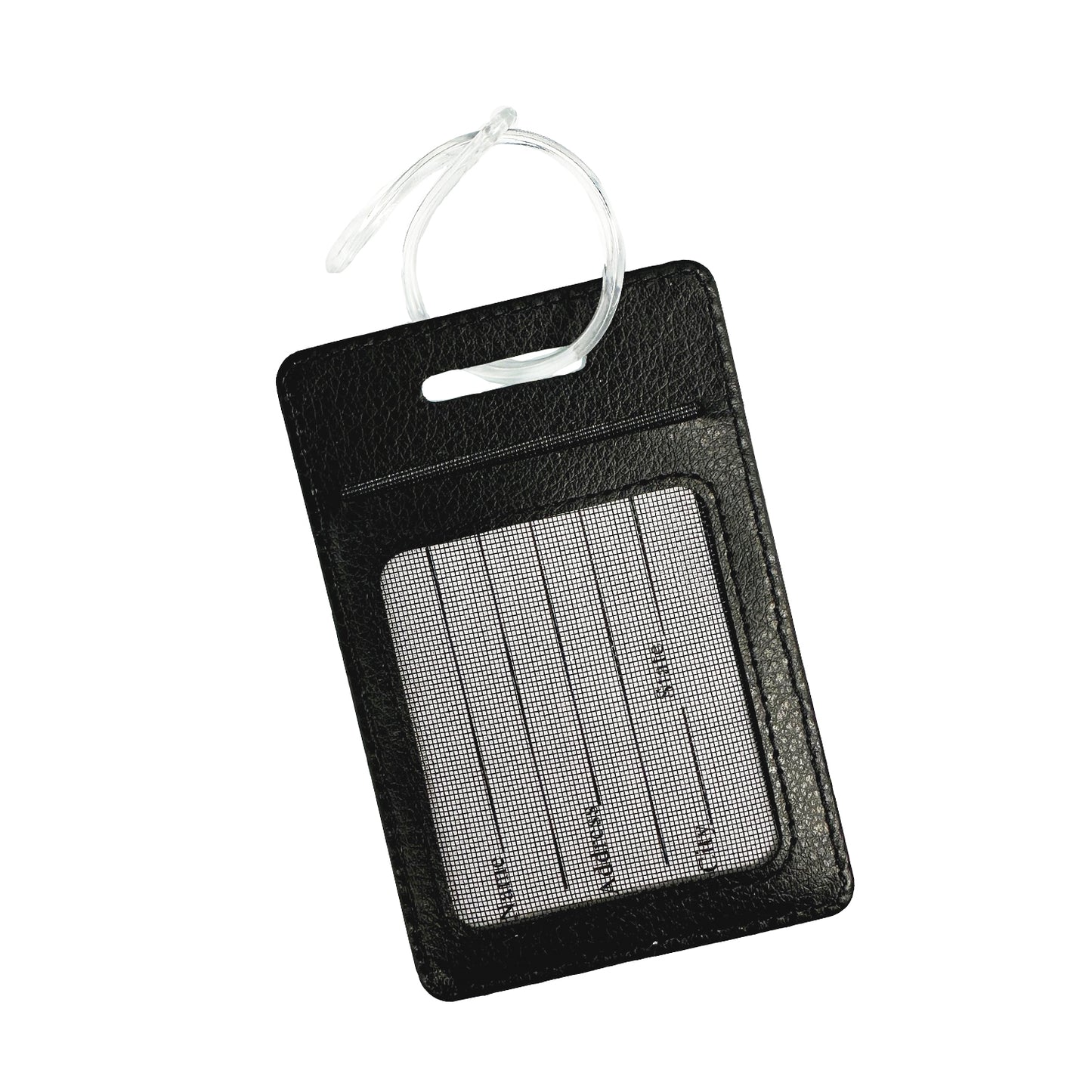 Full Color Sublimated Luggage Tag w/ Flexible Plastic Loop