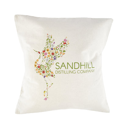 Full-Color Square Pillow w/ Canvas Cover