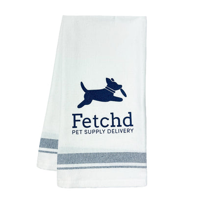 Cotton Farmhouse Towel - Screen-Printed Imprint